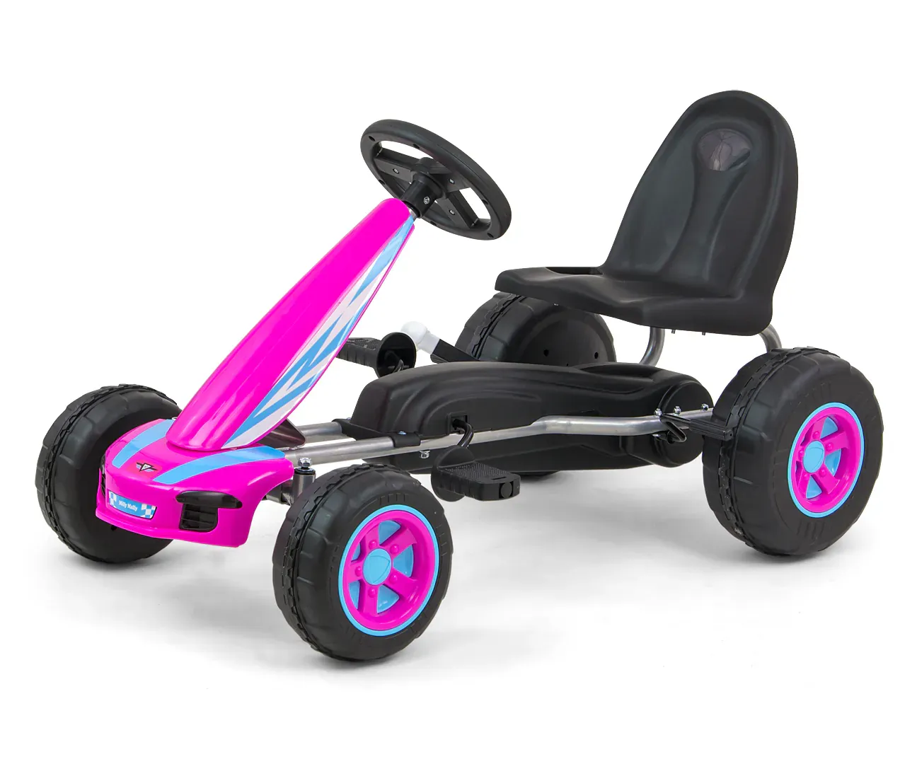 milly mally pedala go-kart viper pink - slika 2
