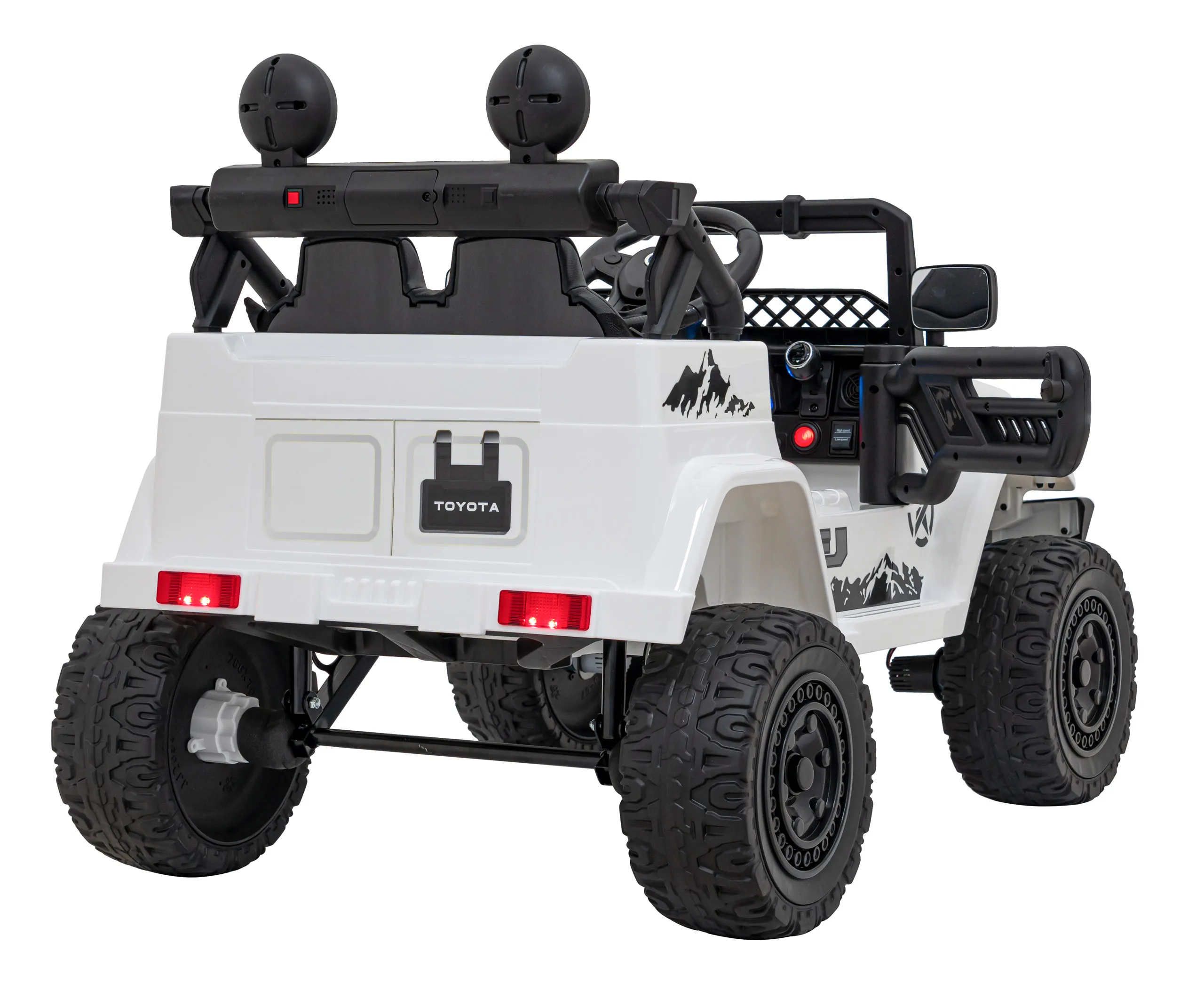 toyota fj cruiser, auto na akumulator, bijeli - slika 8