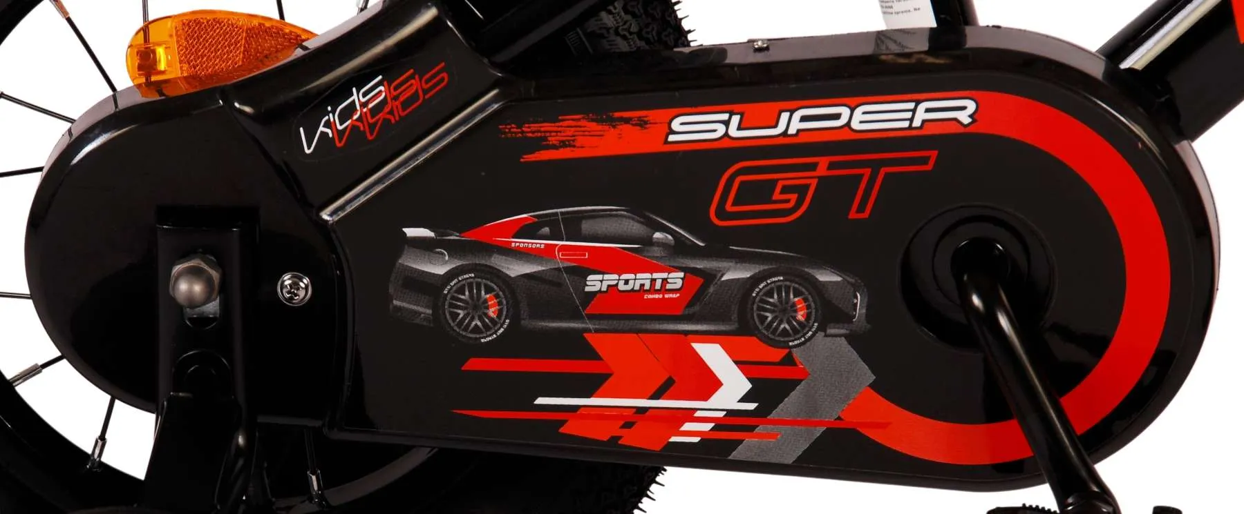 volare dječji bicikl super gt 12" crveni - slika 7