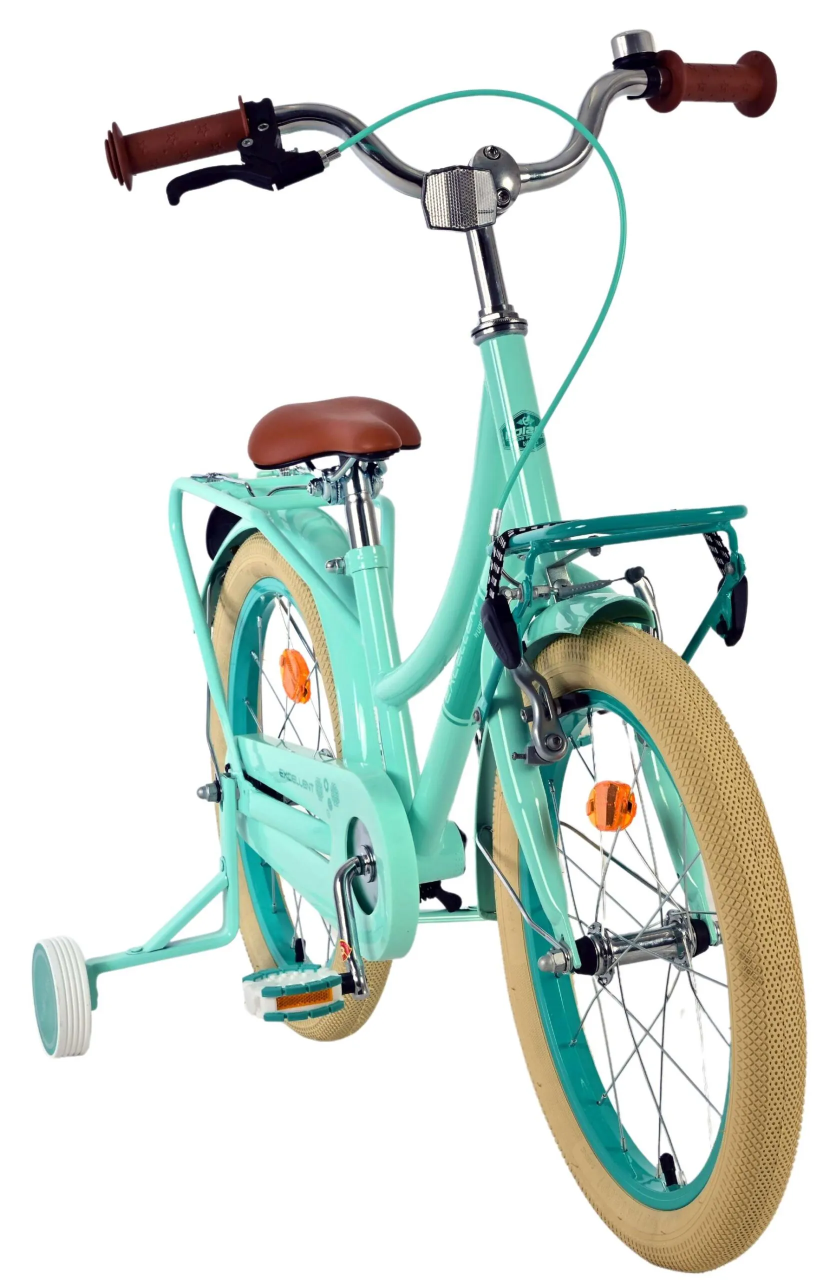 volare dječji bicikl excellent 18″ zelene boje - slika 6