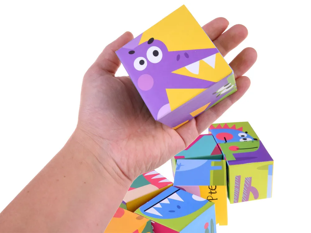 set puzzle kocki dinosauri 6 slika - slika 7