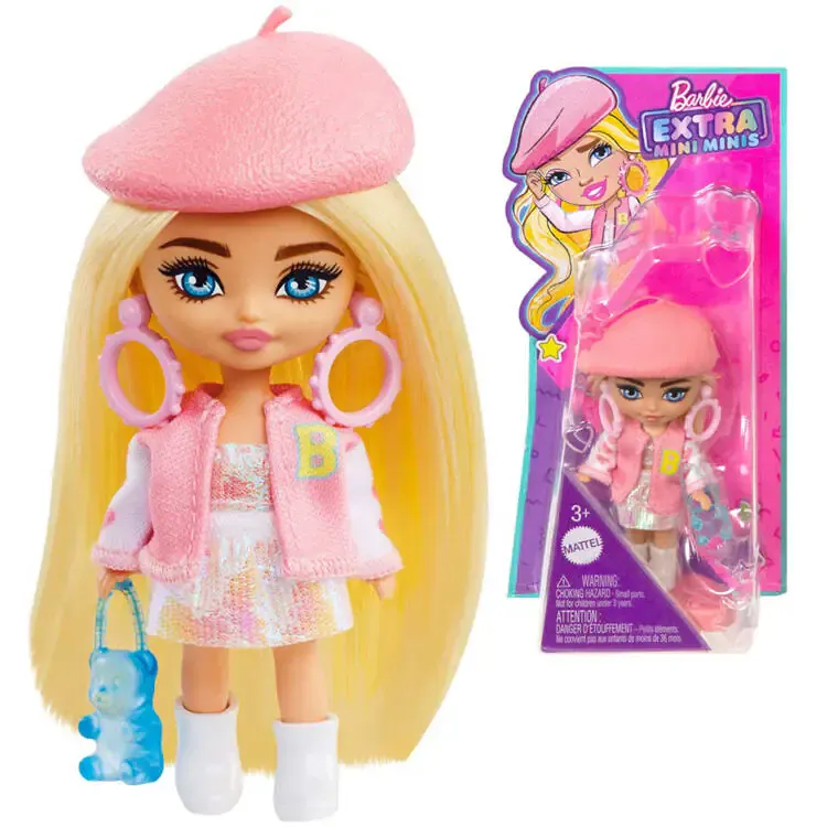 Barbie Extra Mini Minis modna lutka u beretki - Pribislavec