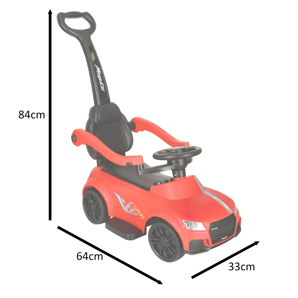 3 u 1 guralica auto crvena - slika 7