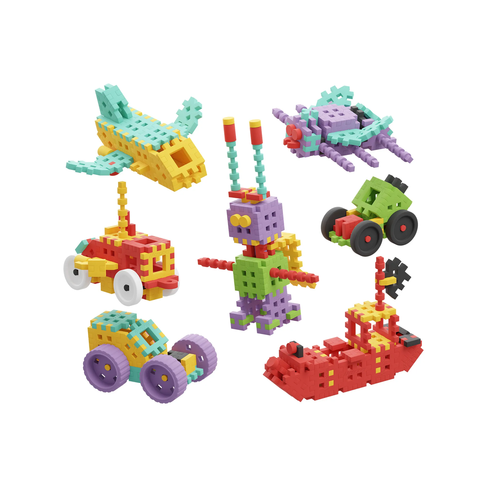 marioinex set waffle kockica majstor 200kom. - slika 7