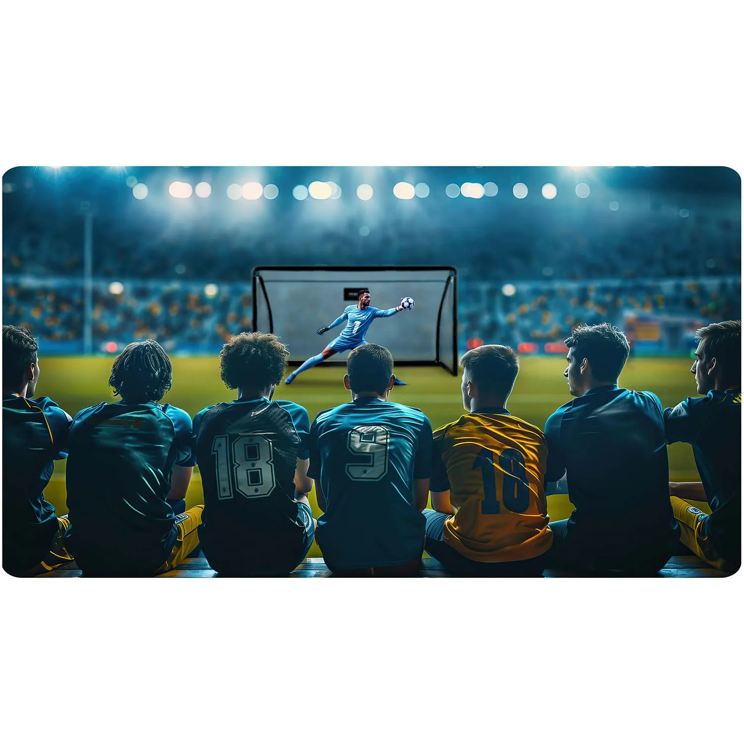 veliki nogometni gol 180 x 120 x 60 cm ns-487 - slika 6