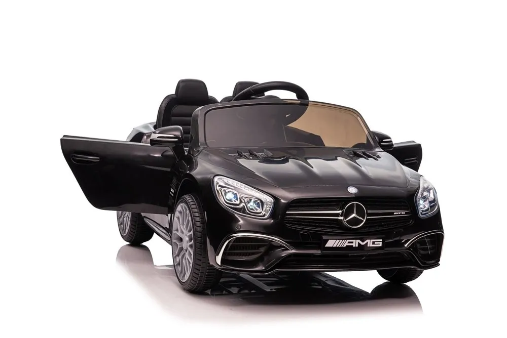 automobil na baterije mercedes sl65 s crni lcd - slika 9