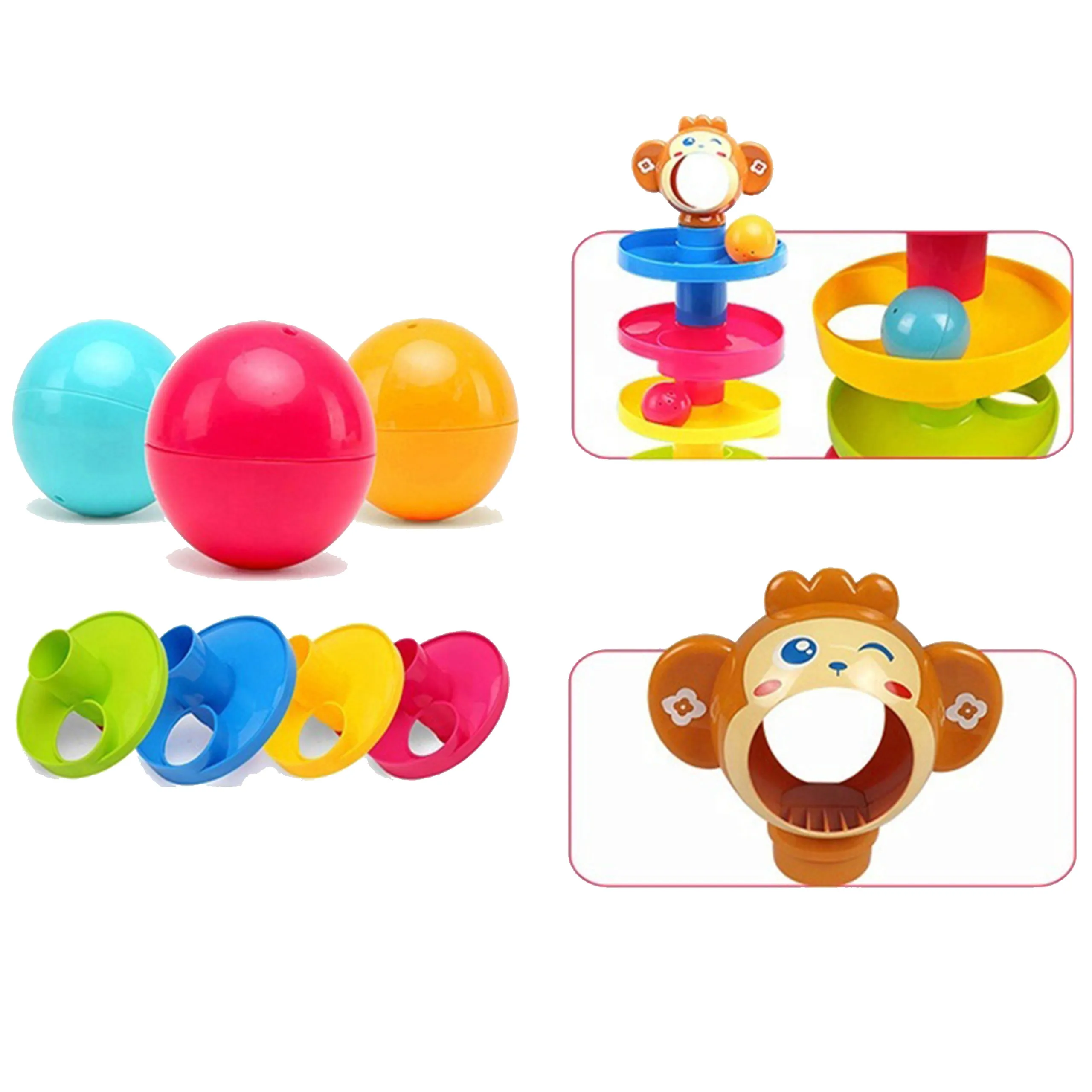 woopie baby spiralna staza + 3 loptice - slika 8