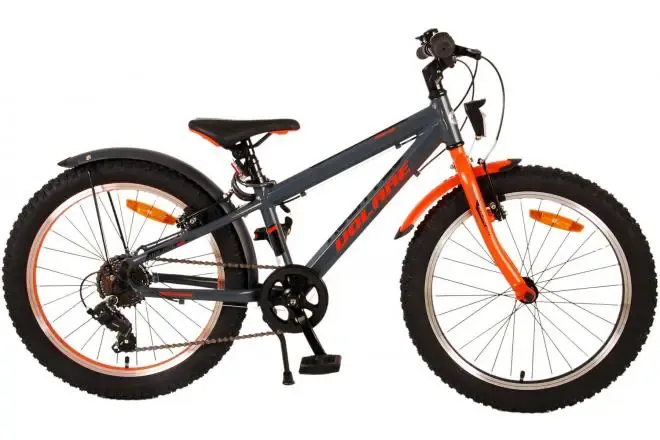 dječji bicikl s dvije ručne kočnice volare rocky prime 20" narančasti - slika 2