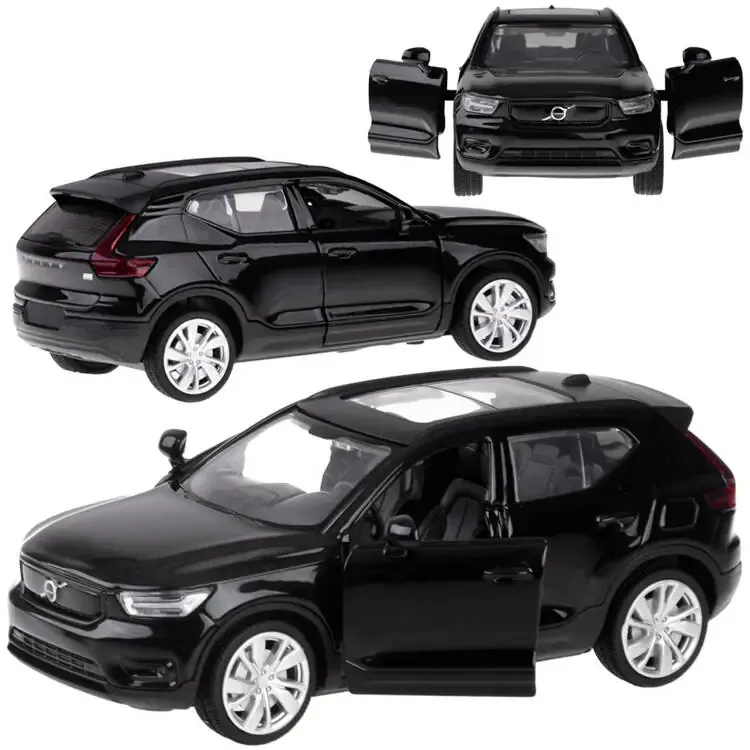 metalni model automobila volvo xc40 crni - slika 2