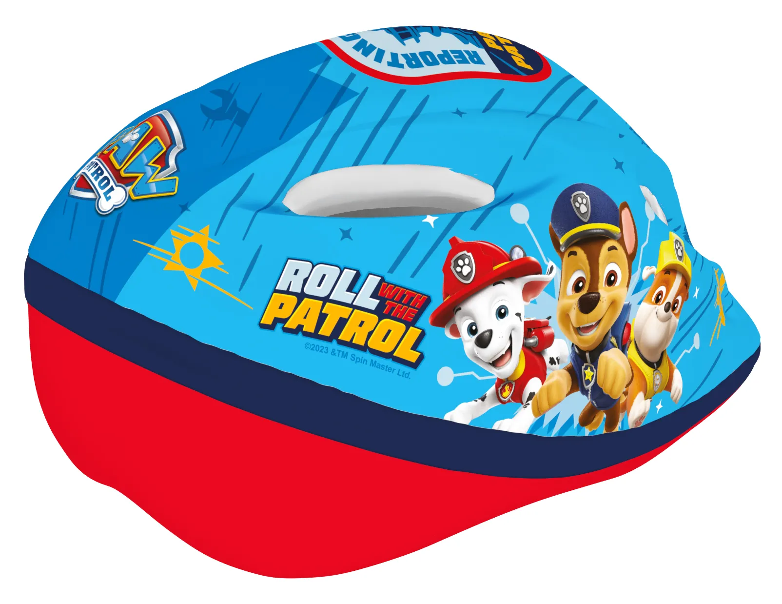 dječja biciklistička kaciga paw patrol plava - slika 5