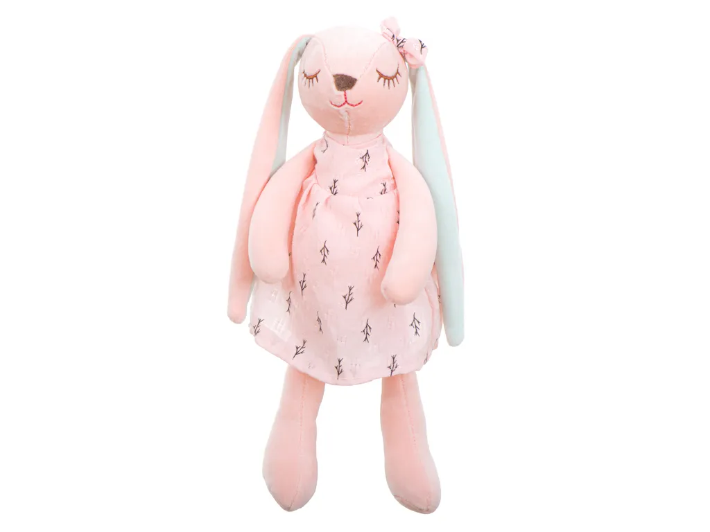 plišani zeko roza 35 cm - slika 6