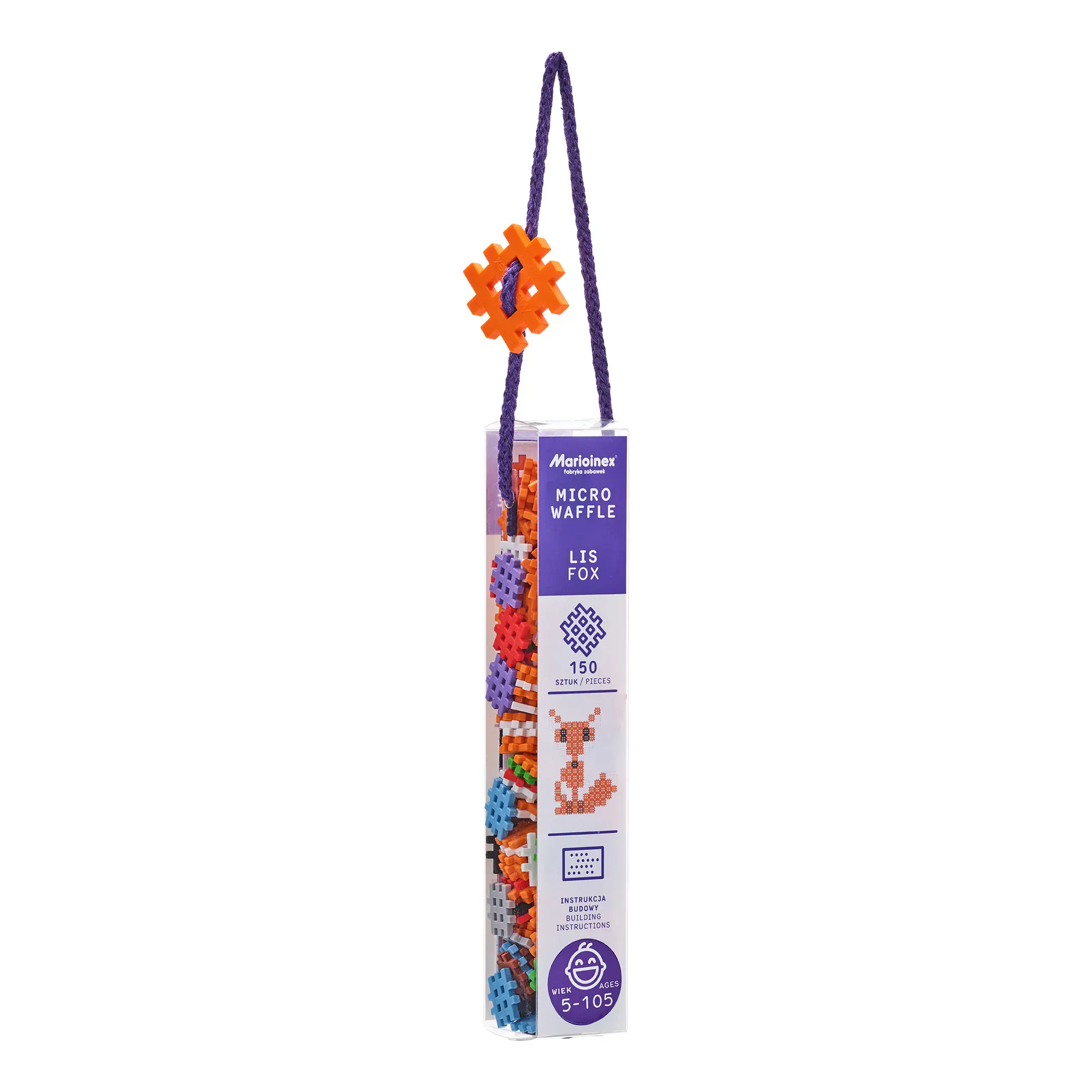 marioinex set waffle kockica lisica 150kom. - slika 2