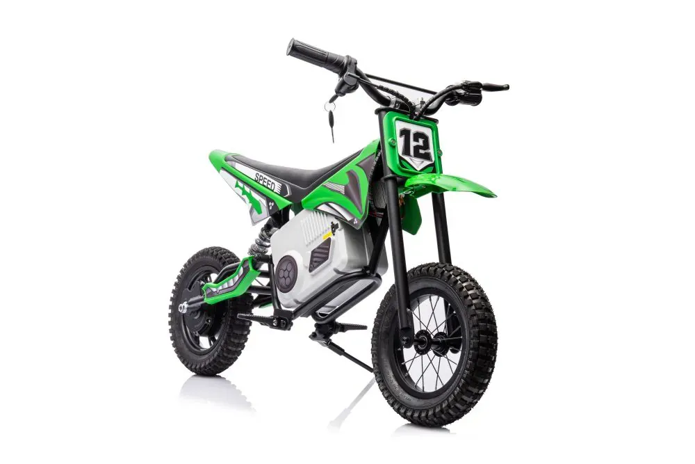 Motocross motocikl za djecu na akumulator, zeleni - Pribislavec