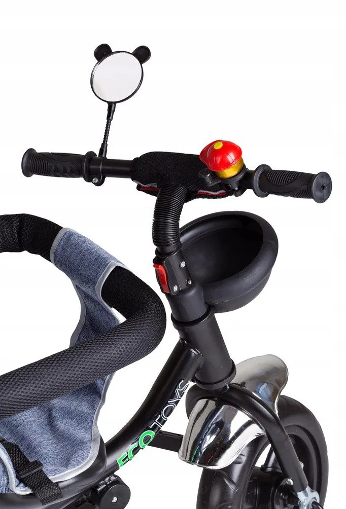 dječji tricikl 360° ecotoys sivi - slika 5