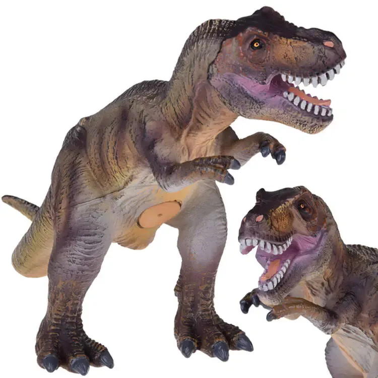 figurica dinosaura tiranosaur, mekana igračka - slika 2