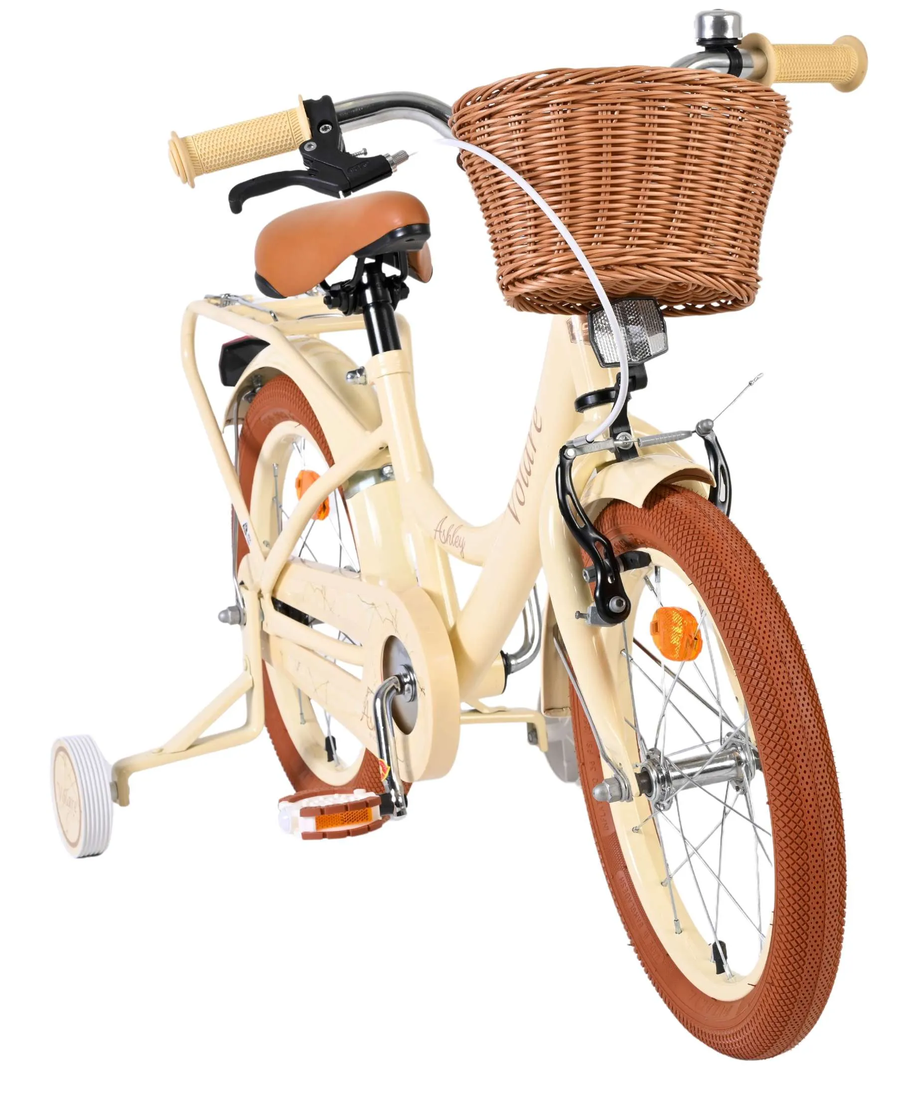 volare dječji bicikl ashley 16″ krem boje - slika 6