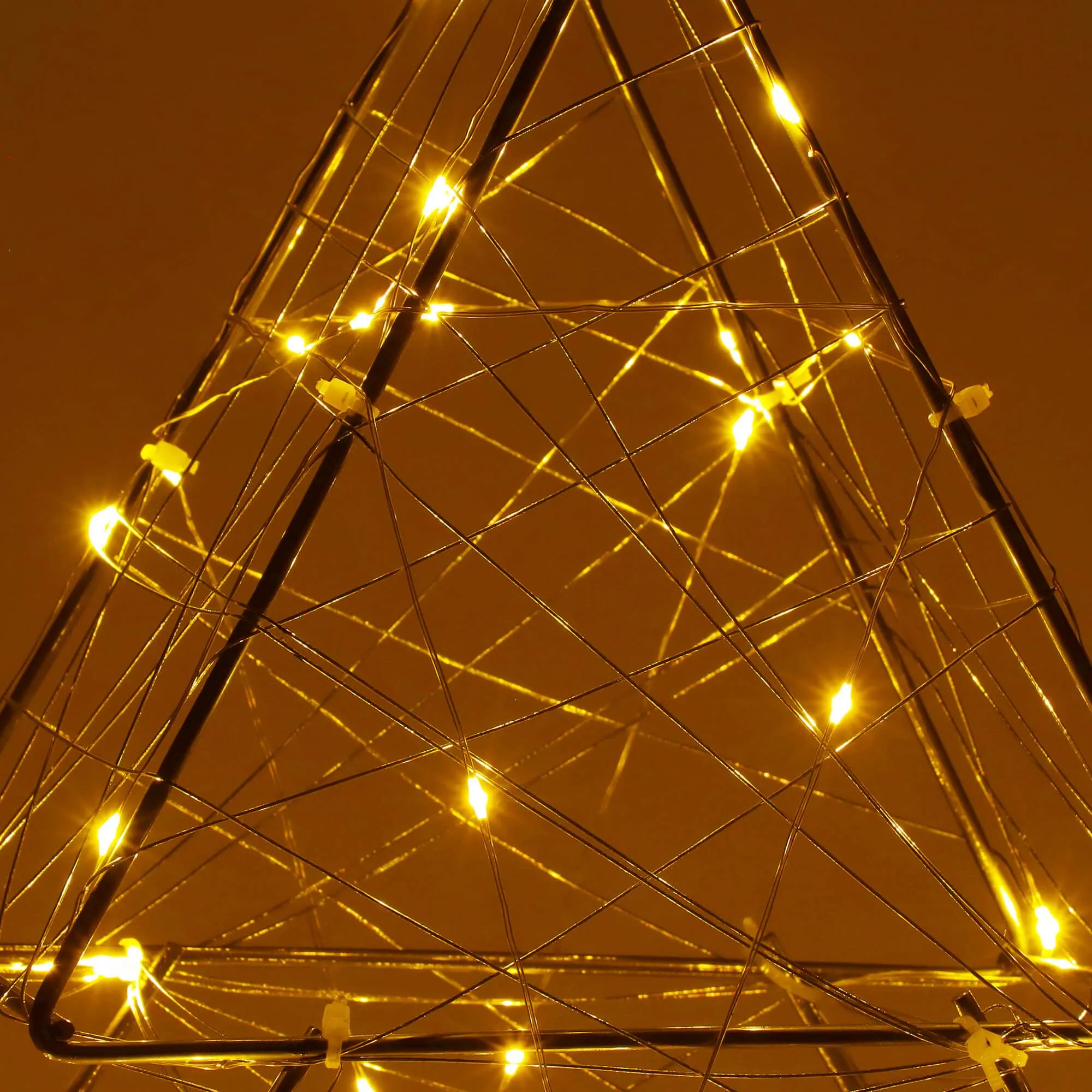 svjetlosni ukras 100 led dioda toplo bijela bor - slika 3