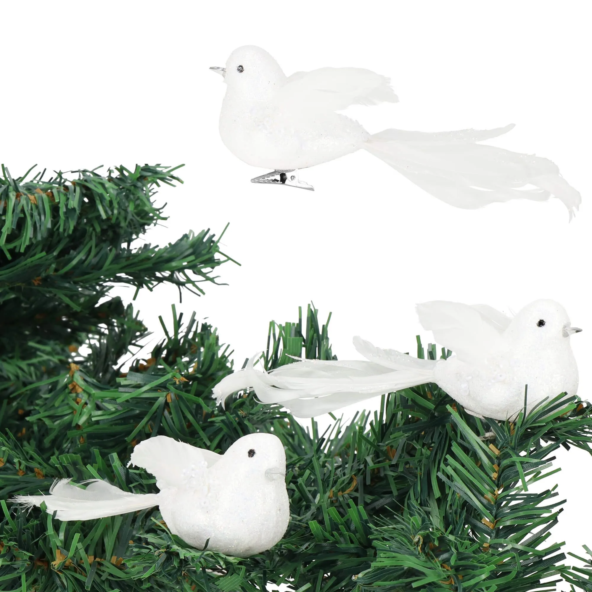 božićni ukras “ptice” – 4 × 14 cm - slika 3