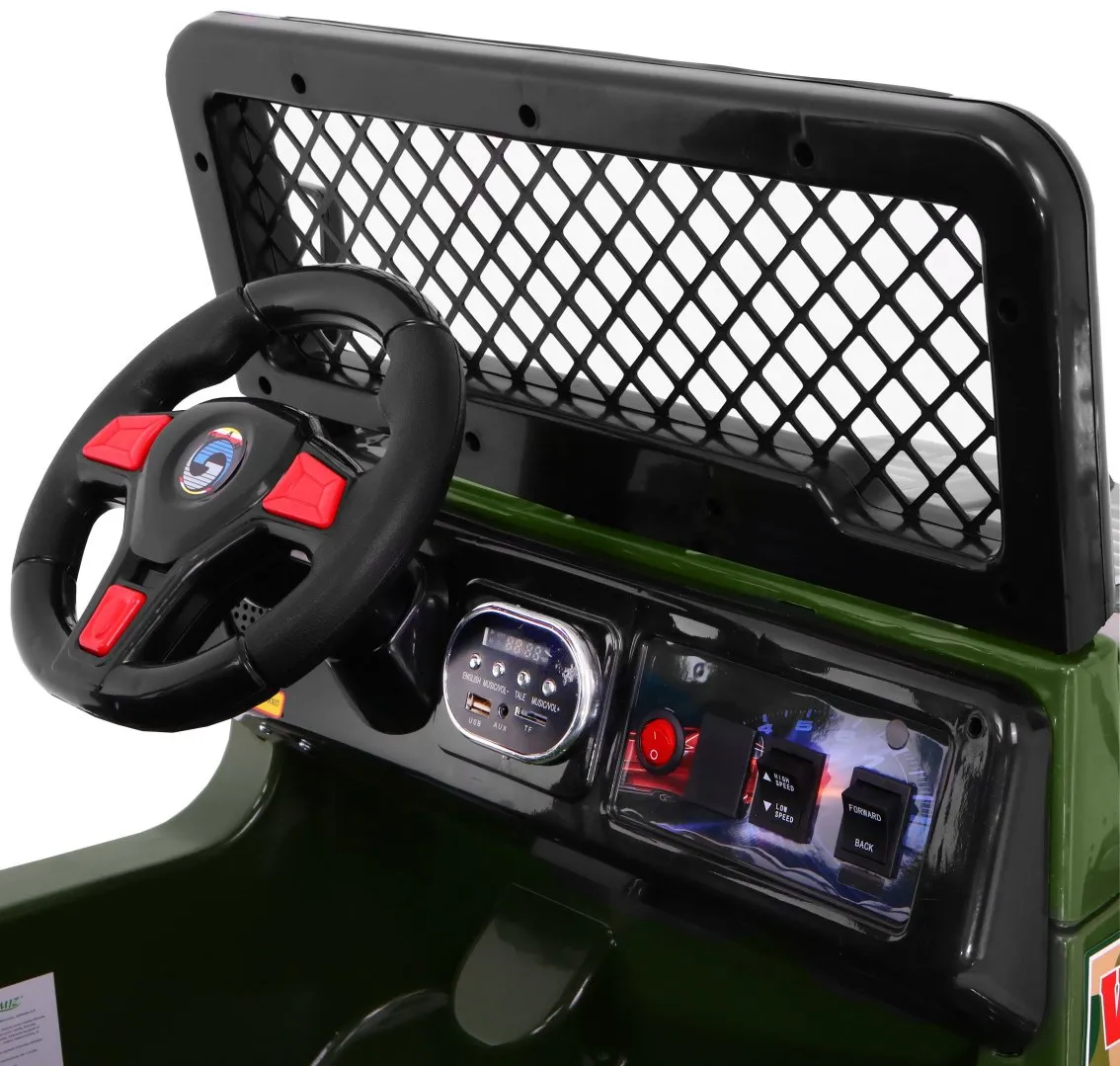 raptor auto na akumulator drifter, zeleni - slika 7