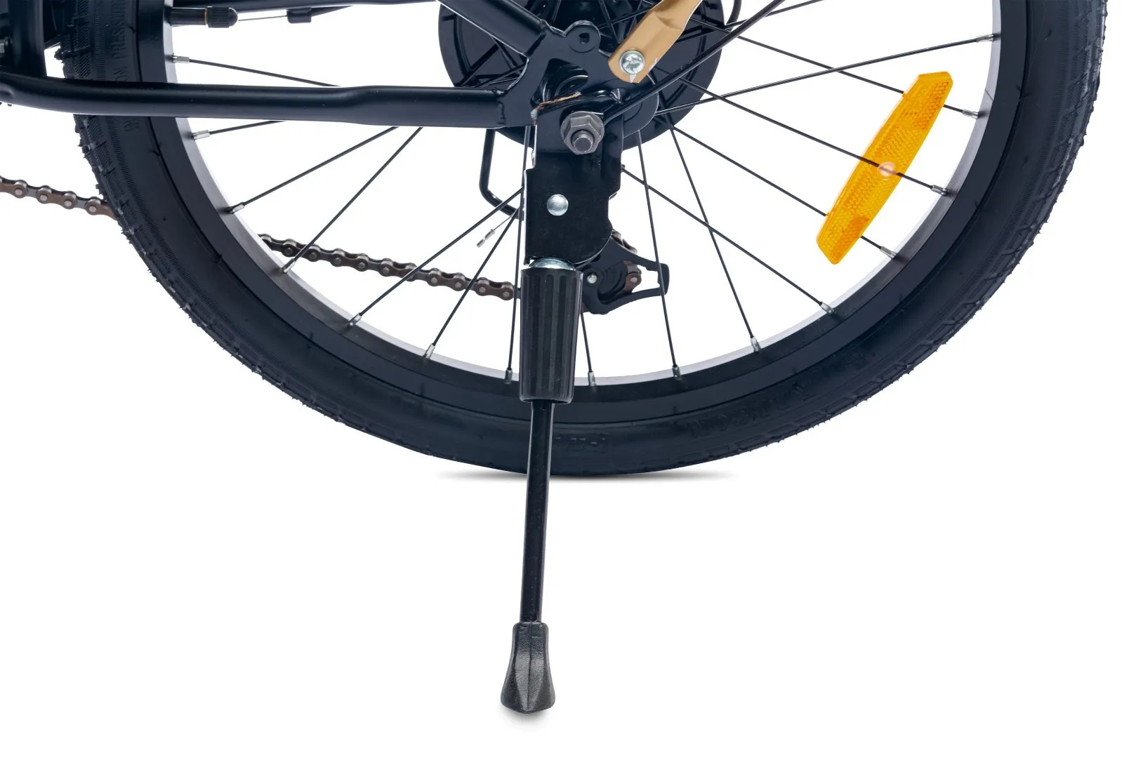 dječji bicikl 20" heart bike crno-zlatni - slika 9