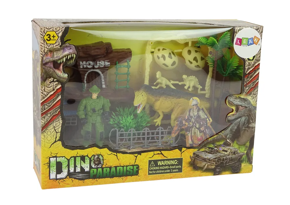 veliki set dinosaura s allosaurusom i dodacima - slika 5