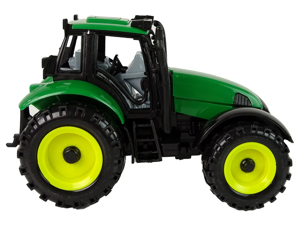 zeleni traktor s haubom na otvaranje - slika 5