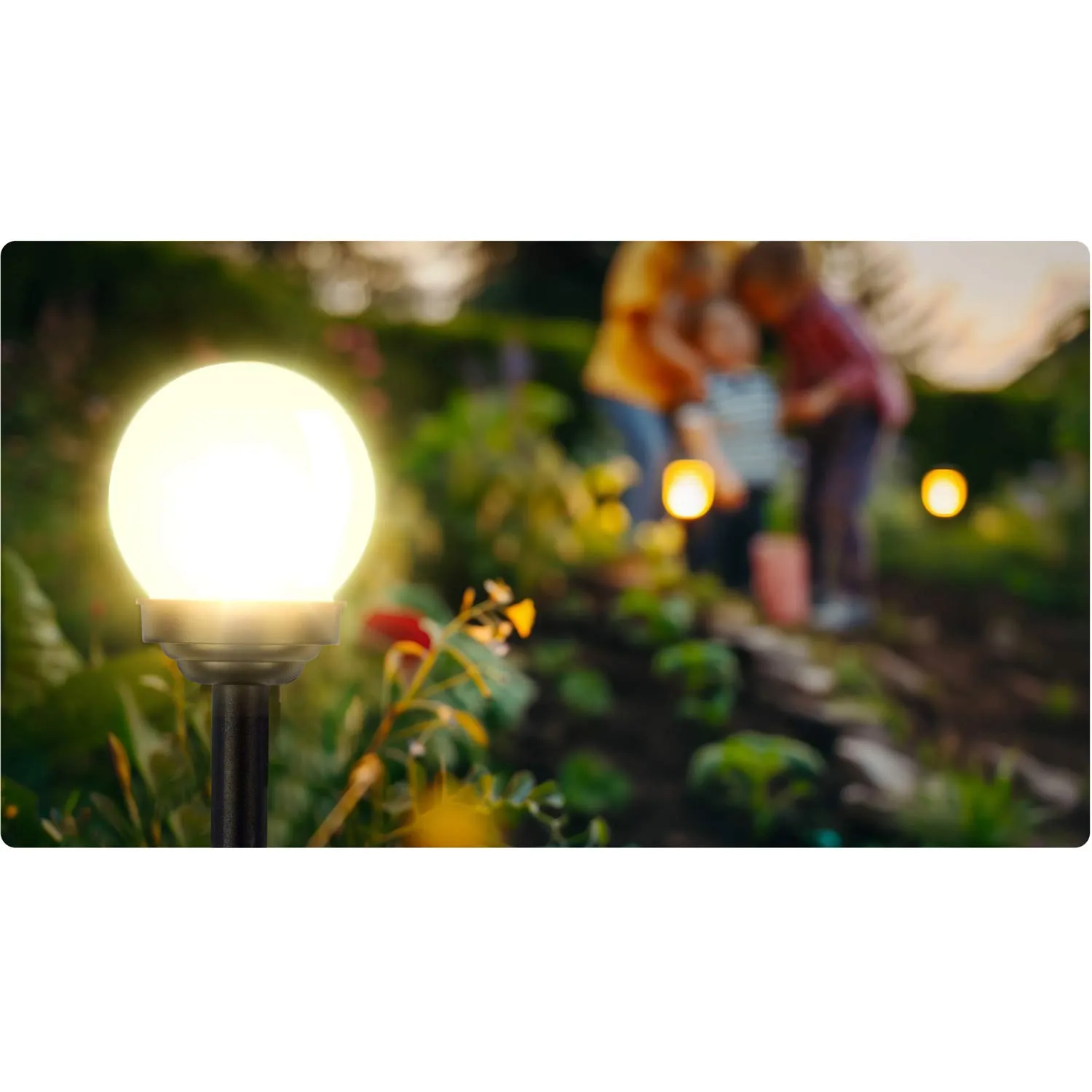 illumen ls-102 solarne kuglaste lampe, 4 kom - slika 4
