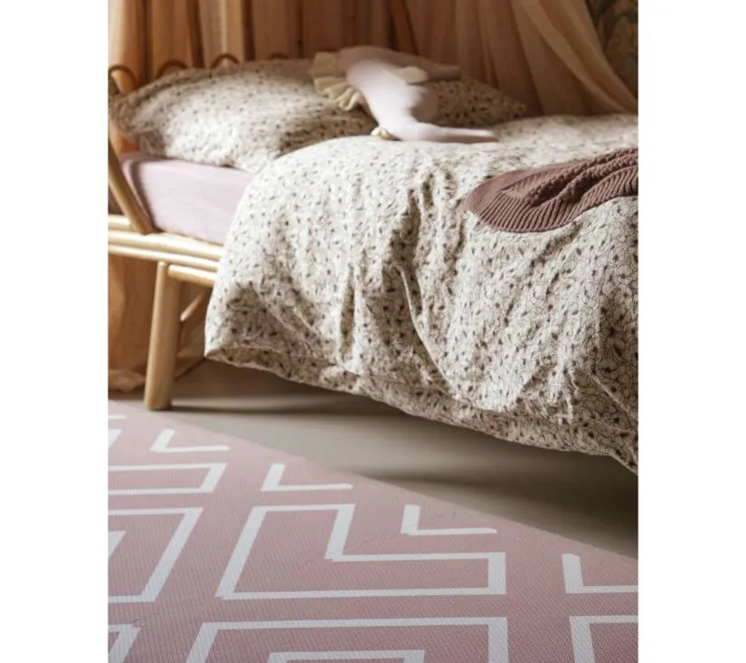 eeveve pjenasta puzzle podloga za igru moderni blokovi - pink 180 x 120 cm - slika 5