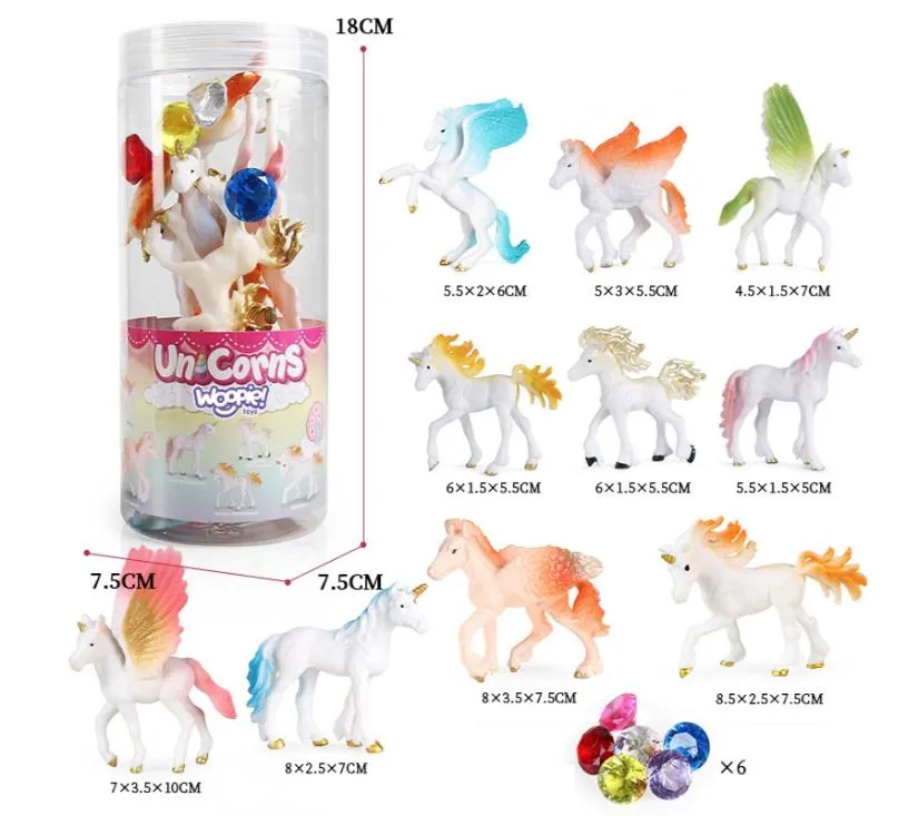 woopie set figurica jednoroga 16 kom. - slika 8