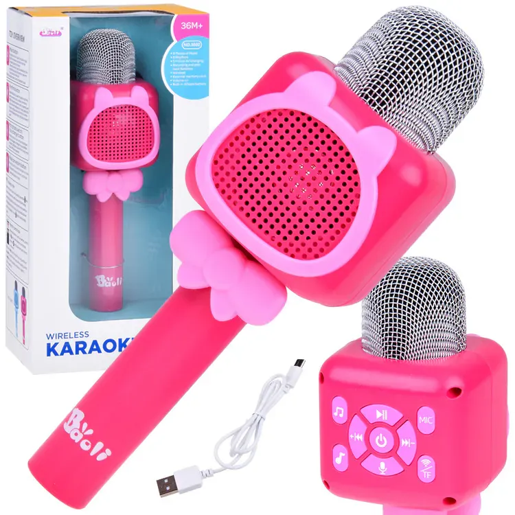višenamjenski bežični karaoke mikrofon - slika 2