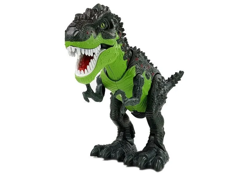 dinosaur na baterije s parom zeleni - slika 4