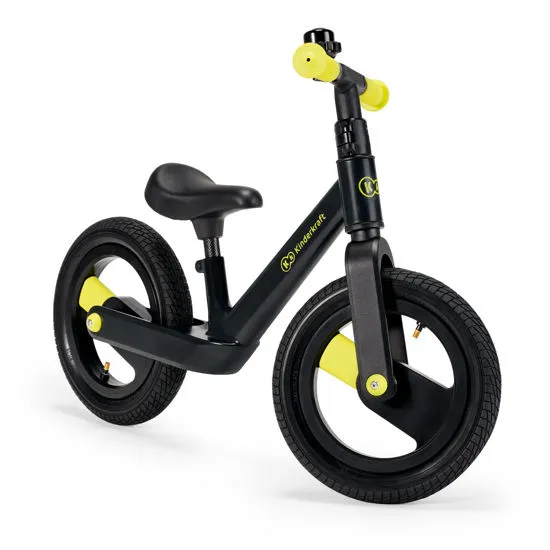 kinderkraft goswift dječji bicikl bez pedala crni - slika 3
