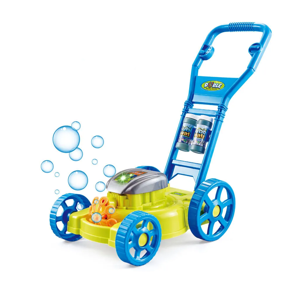 mower kosilica s mjehurićima od sapunice plava - slika 4