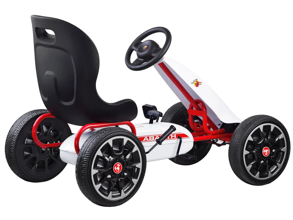 gokart abarth za pedale veliki mekani kotači pa0167 - slika 5