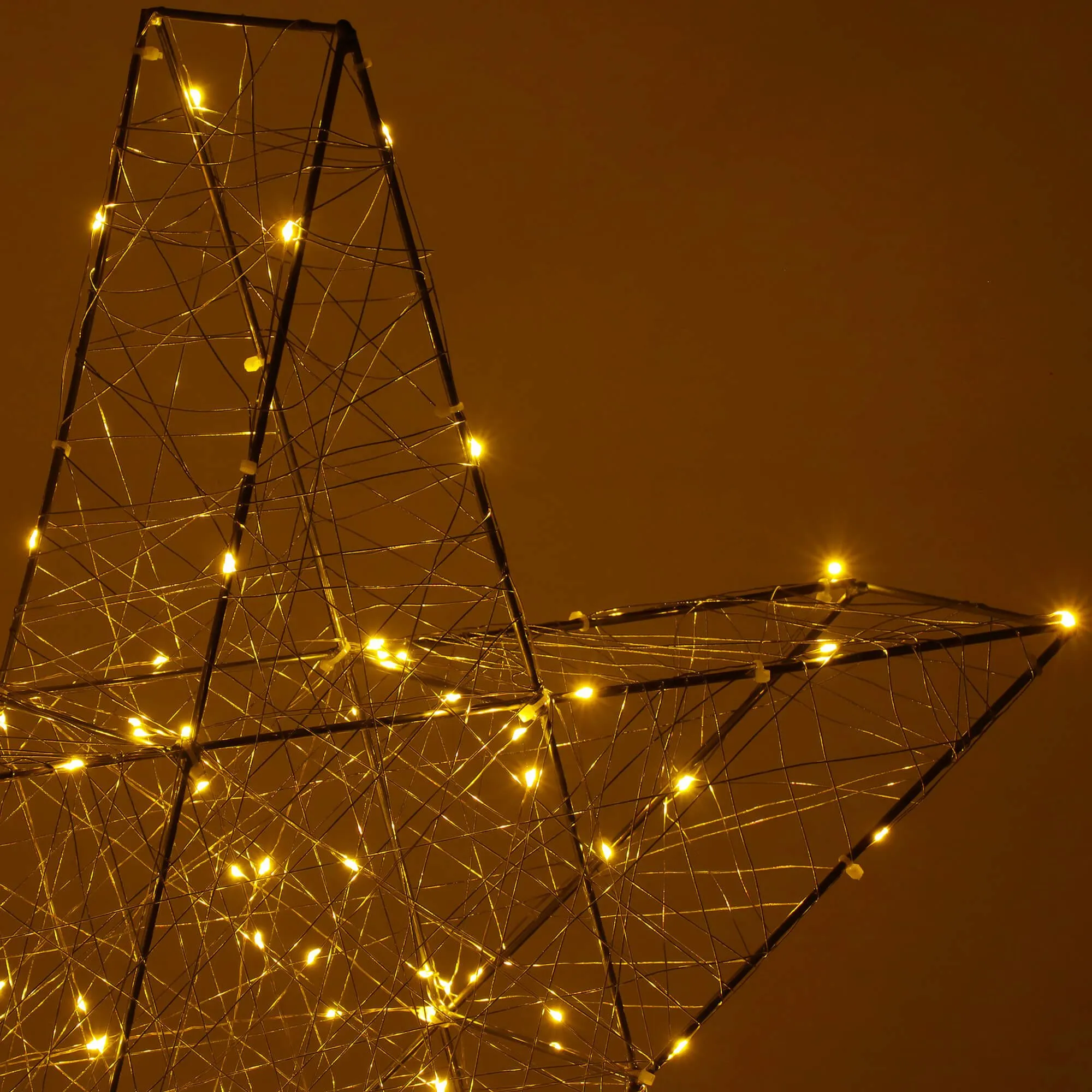 svjetlosni ukras 100 led dioda toplo bijela - slika 3