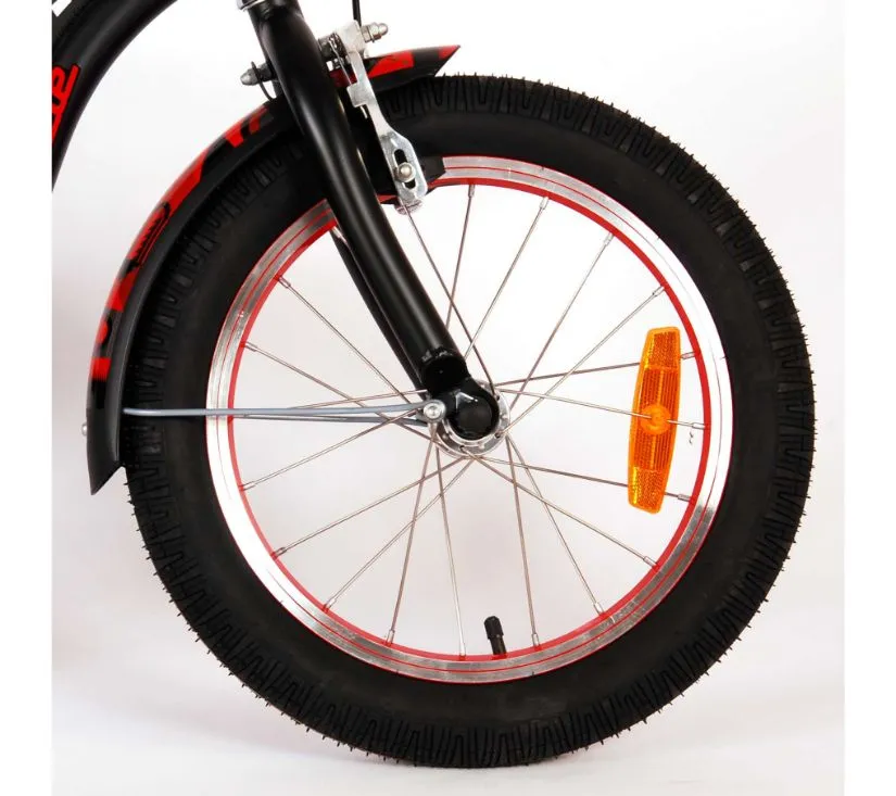 dječji bicikl miracle cruiser 16" mat crni - slika 6