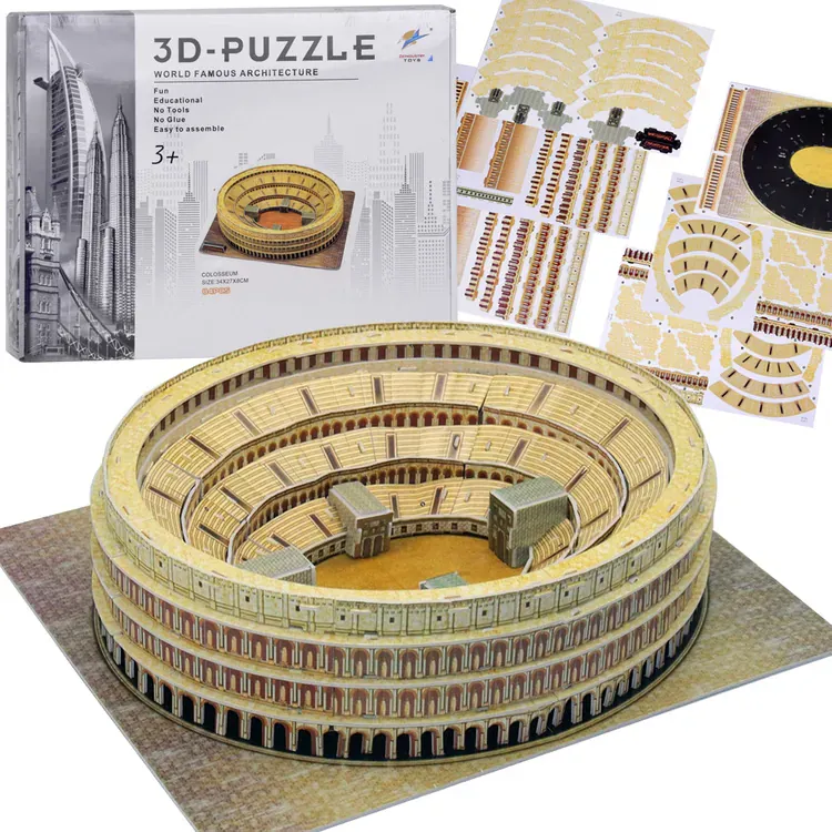 3d puzzle rimski koloseum - slika 2