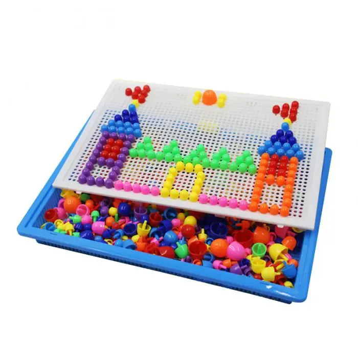 montessori puzzle gljive 296 komada - slika 2