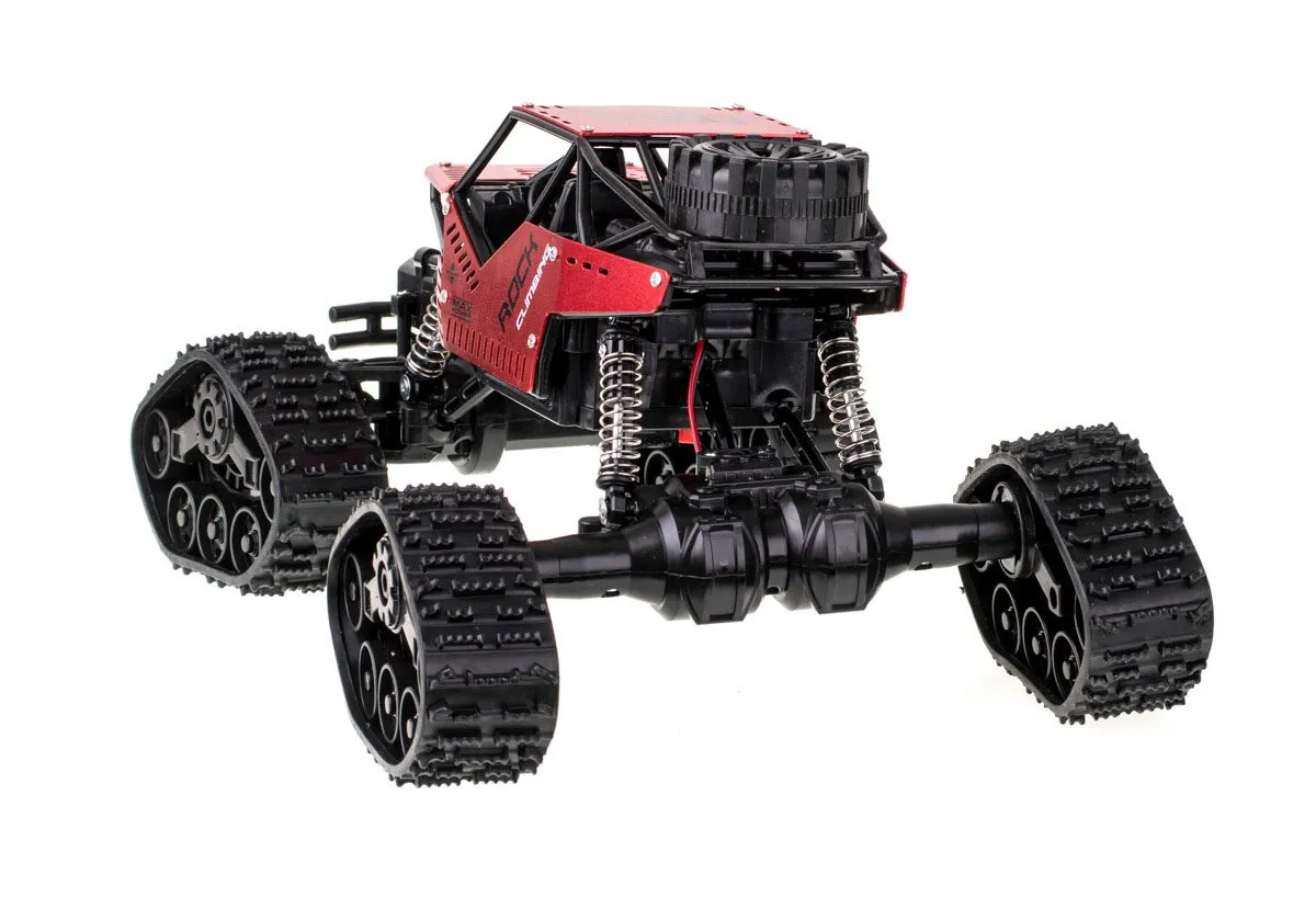 rc rock crawler 4x4 lhc012 automobil na daljinski 2in1 crveni - slika 6