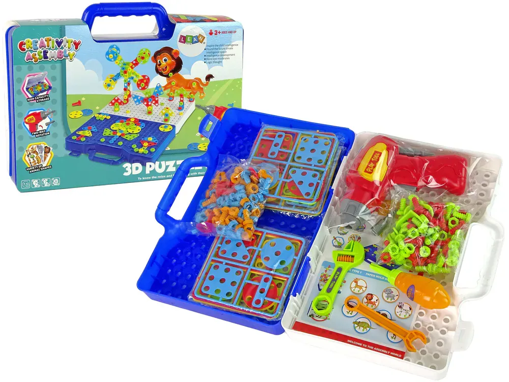 3D slagalice s odvijačem u koferu - Pribislavec