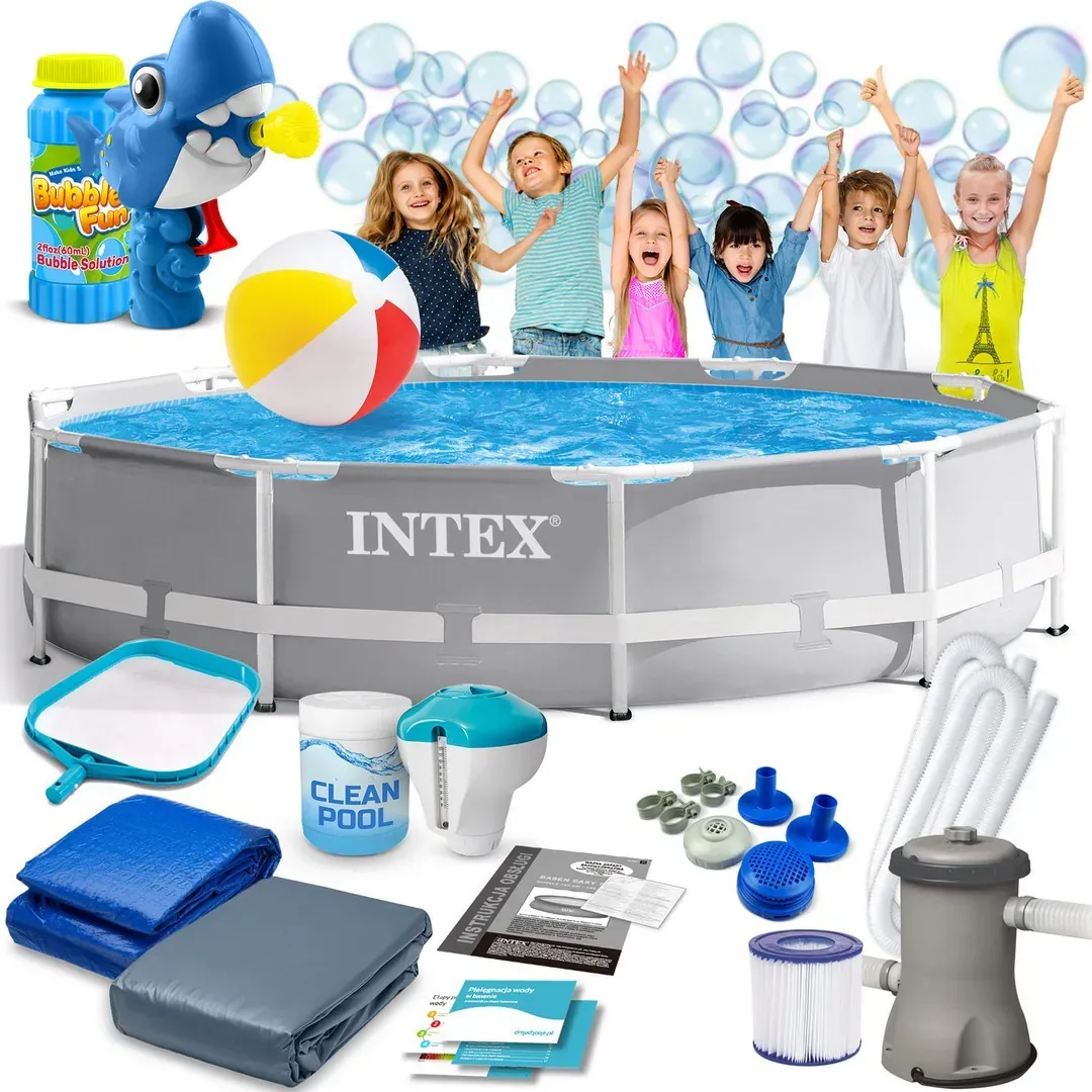 intex vrtni bazen 305 x 76 cm + aparat za mjehuriće gratis - slika 2