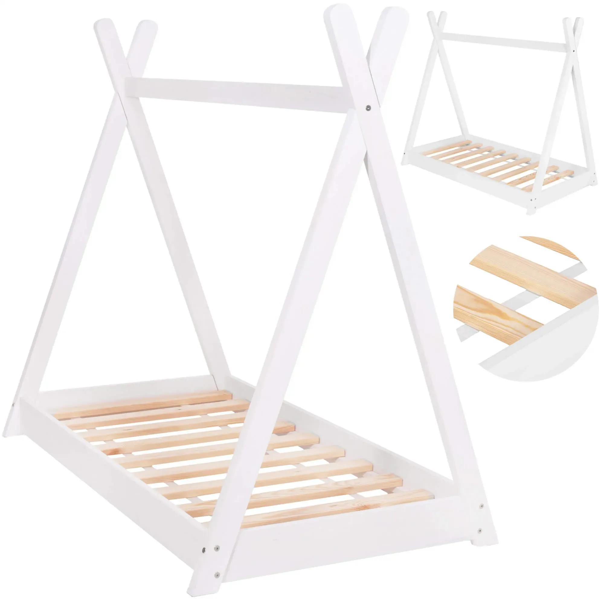 springos krevet - tipi šator 145 x 74 cm - slika 2