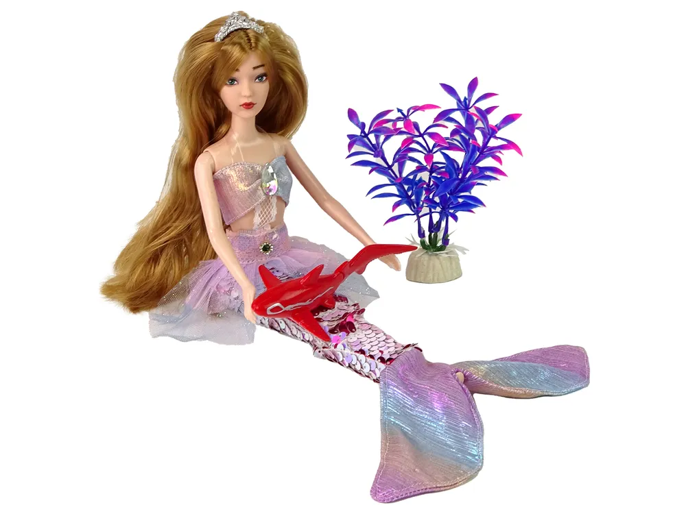 lutka emily - roza sirena s dodacima - slika 5