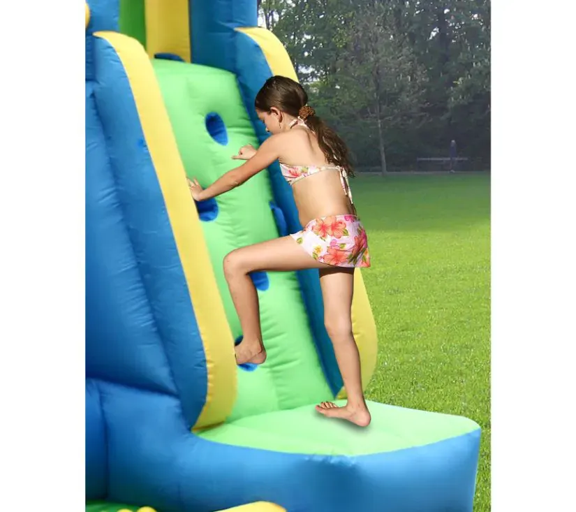 happy hop vodeni tobogan water fun s bazenom - slika 11