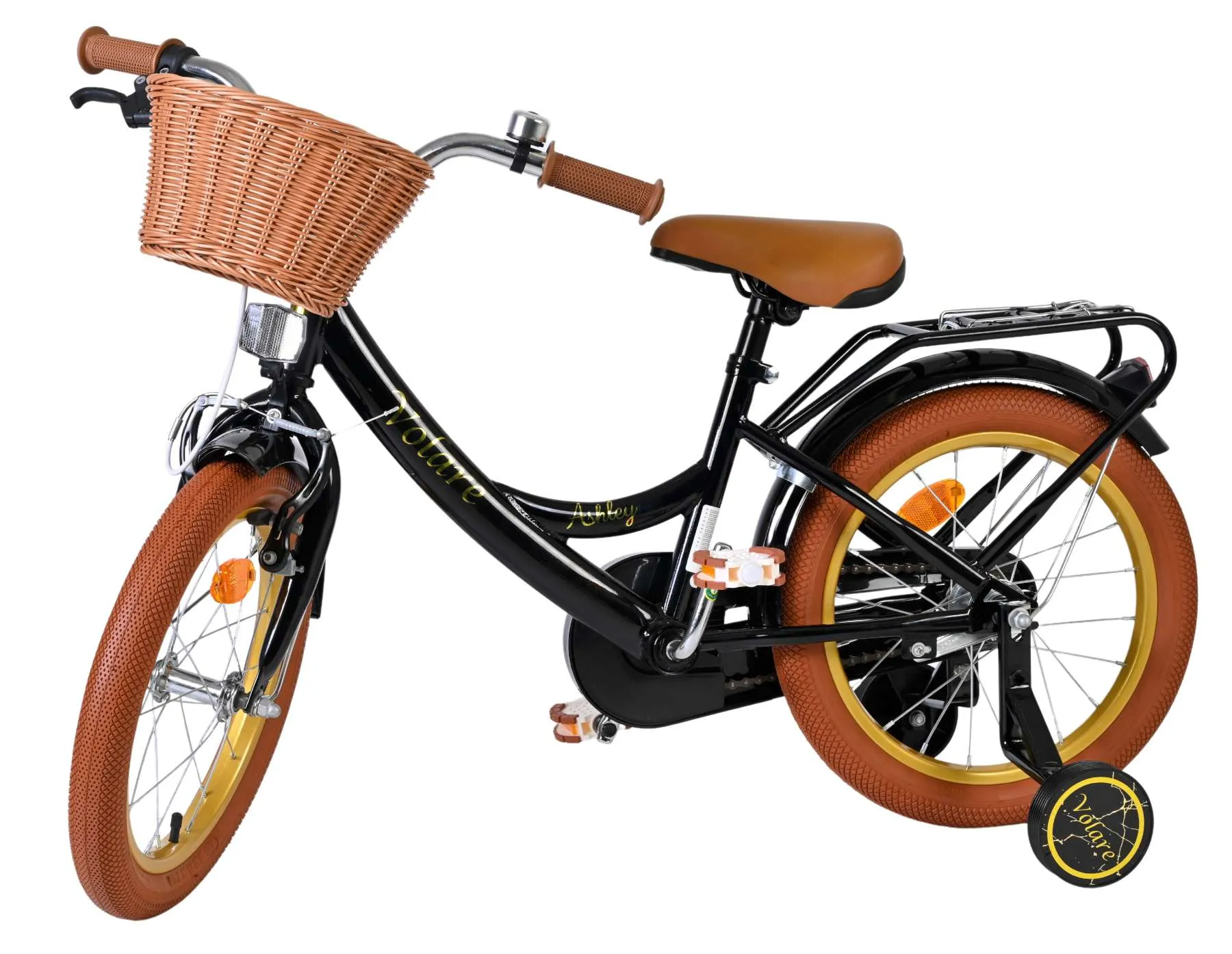 volare dječji bicikl ashley 16″ crne boje - slika 8
