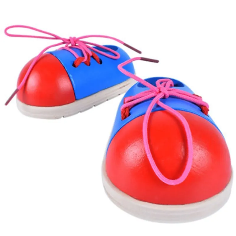 montessori set za učenje vezivanja vezica 2 kom. - slika 8