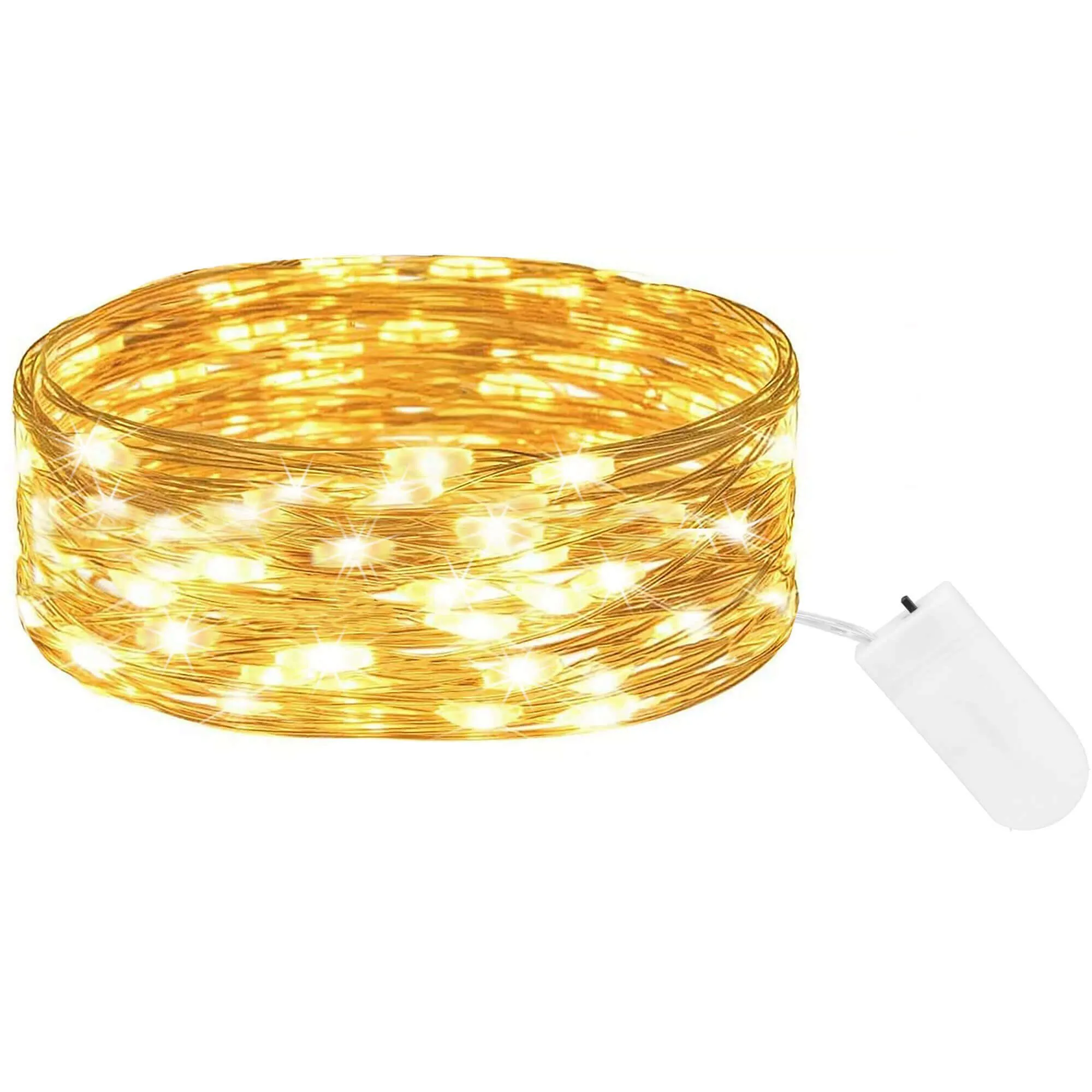 led lampice na baterije 20 led, toplo bijela - slika 11