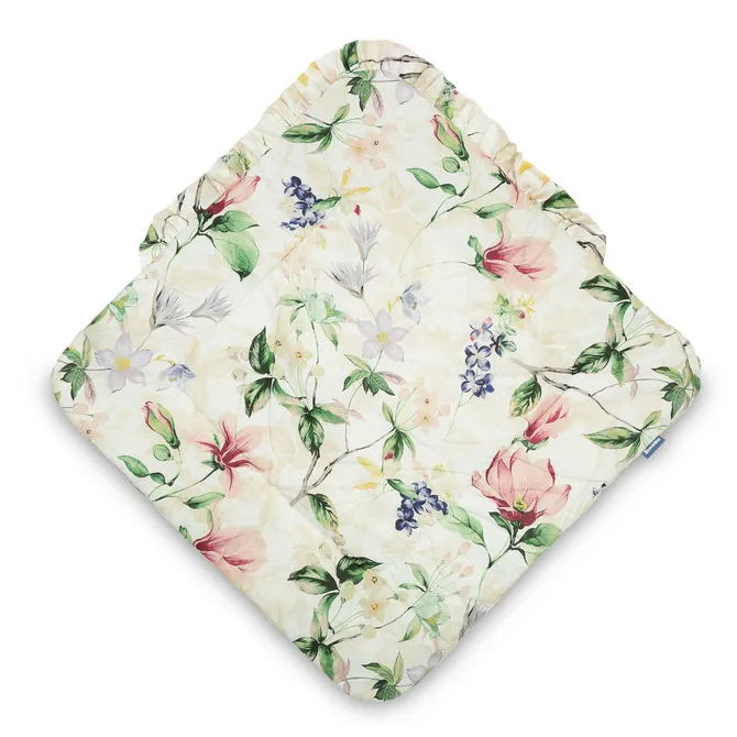 dvostrani poplun za bebe 75x75cm cvijeće - slika 4