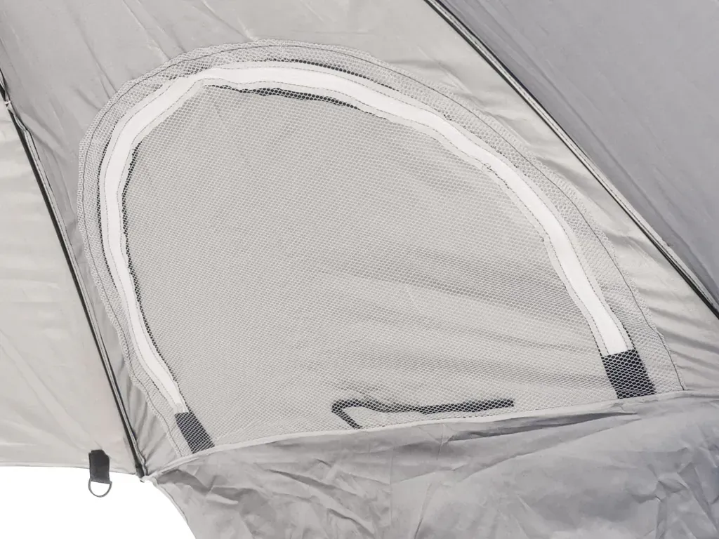 xxl sklopivi suncobran za plažu plavi - slika 5