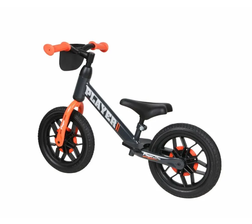 qplay dječji bicikl bez pedala player narančasta - slika 3